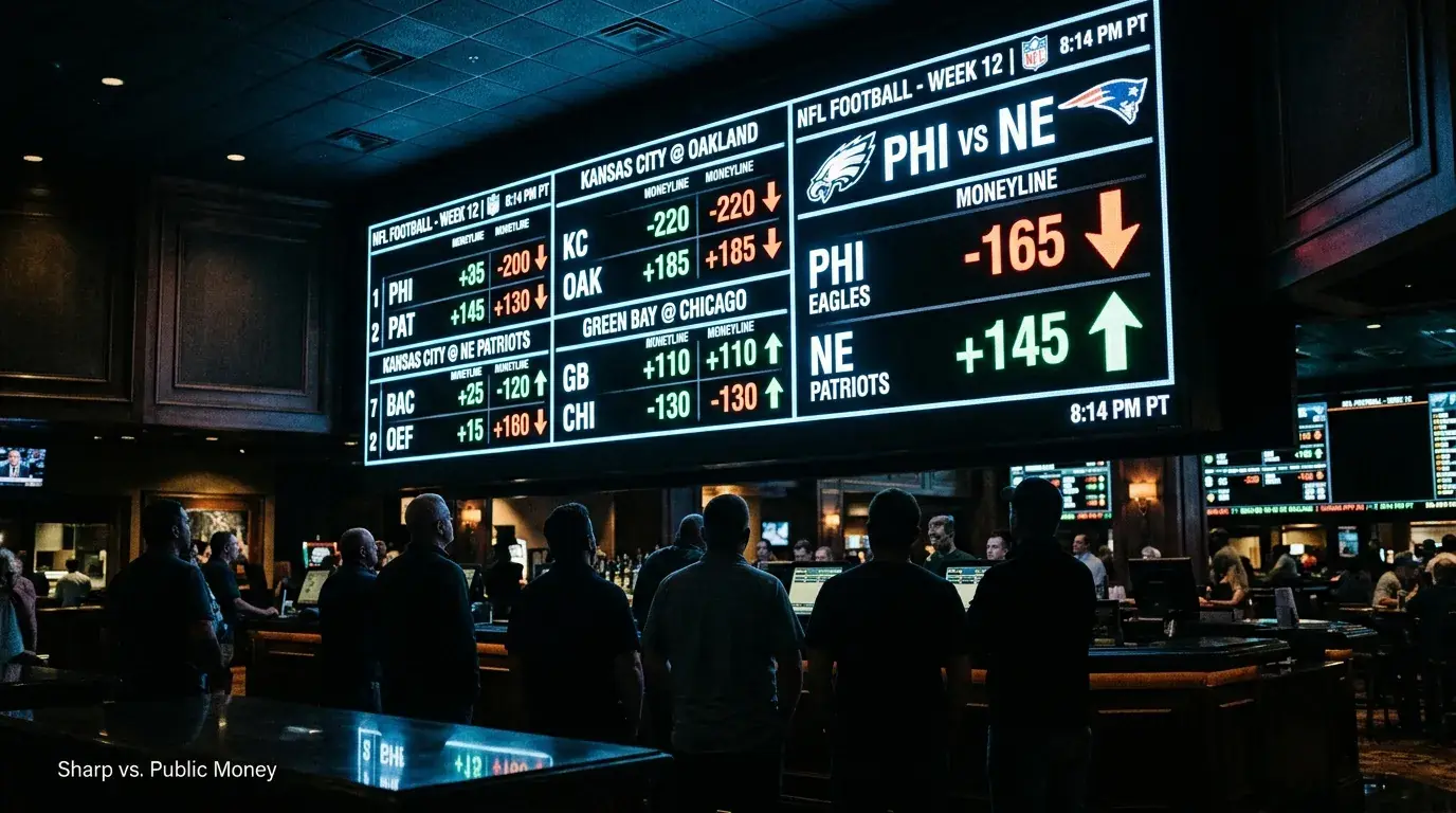 Sharp Money vs Public Money en el Super Bowl